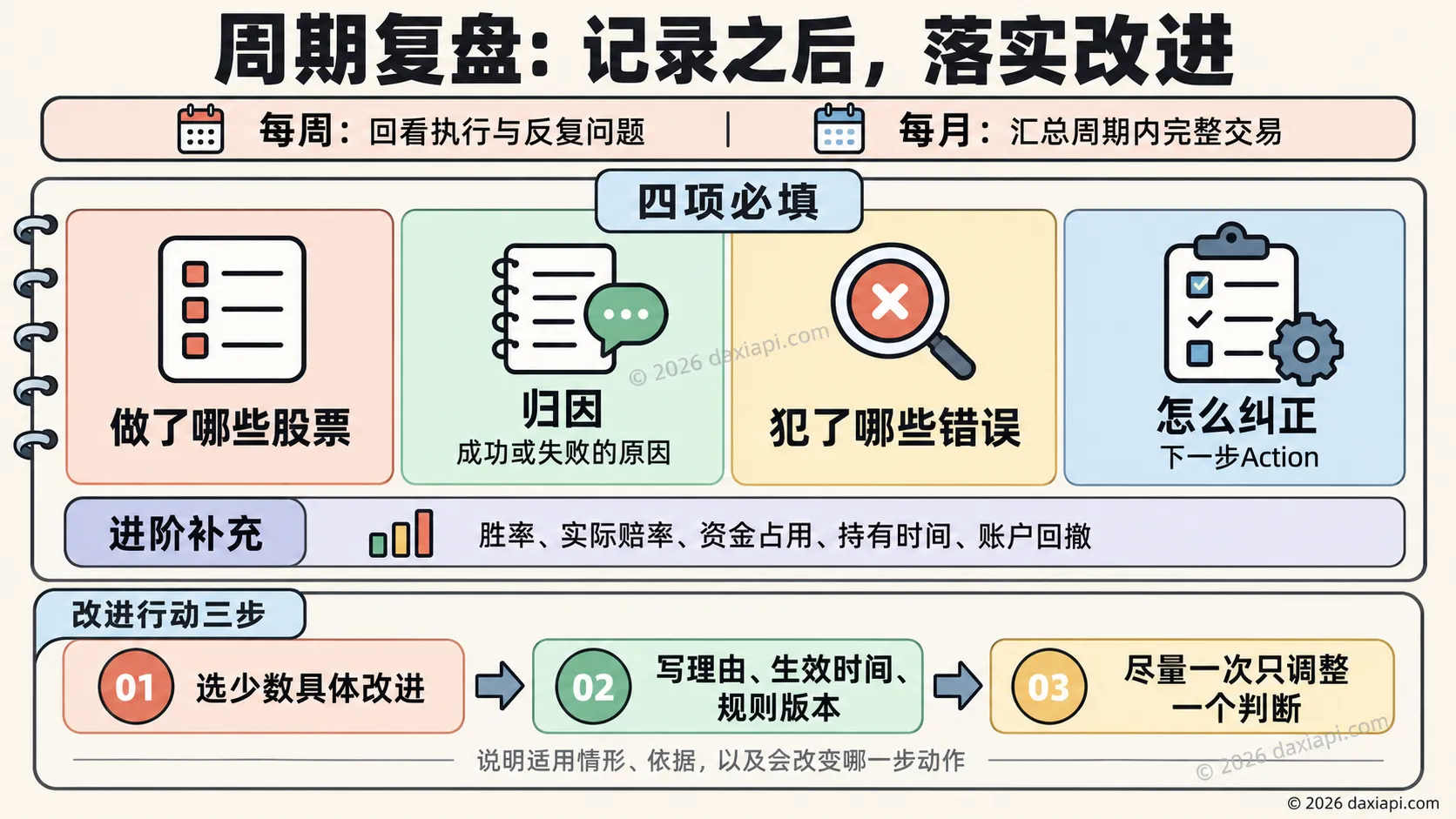 周期复盘与改进行动